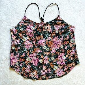 Victoria’s‎ Secret Floral Satin 90s Tank Top